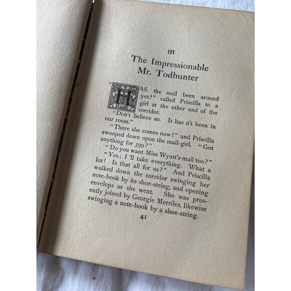 When Patty Went To College By Jean Webster 1903 First Edition Hardcover The Cent - Picture 12 of 16